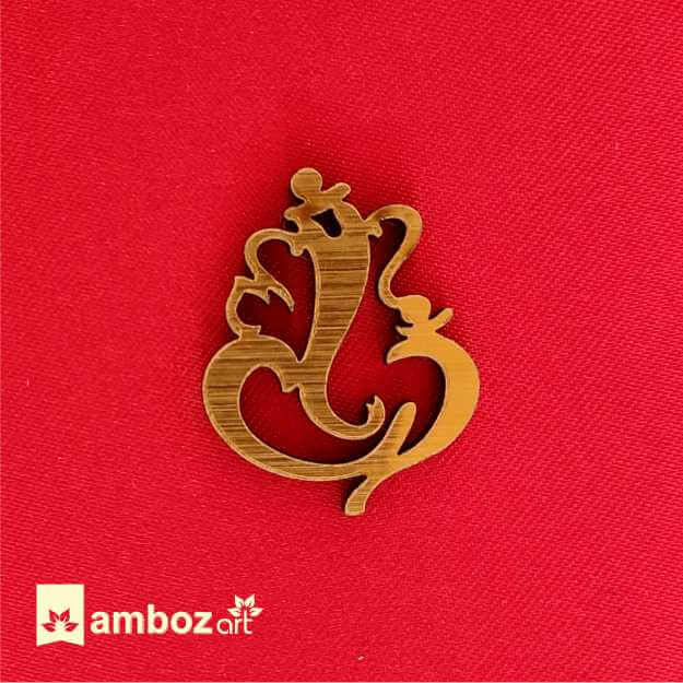 Ganesh Sticker for Invitation Card