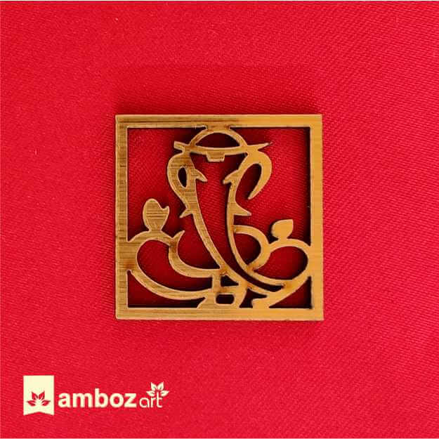 Ganesh Sticker for Invitation Card