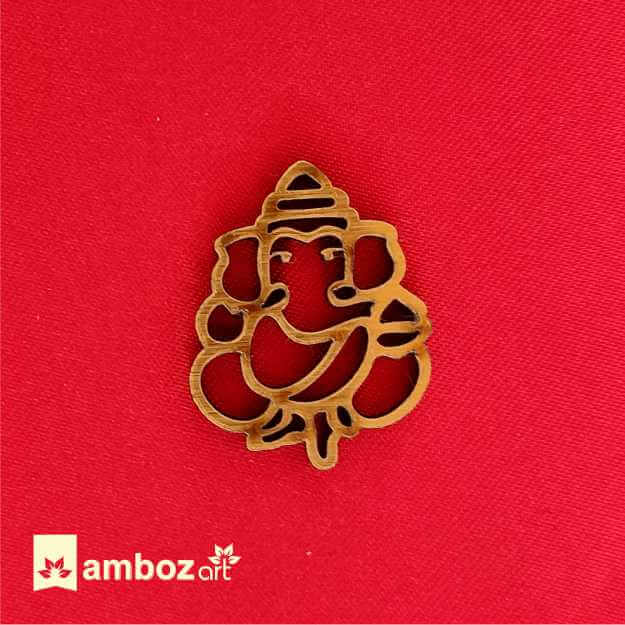 Ganesh Sticker for Invitation Card