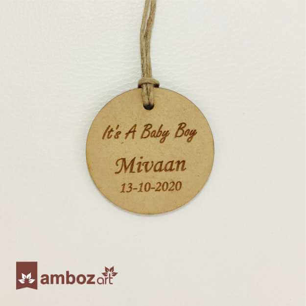 Wooden Engraved Tags