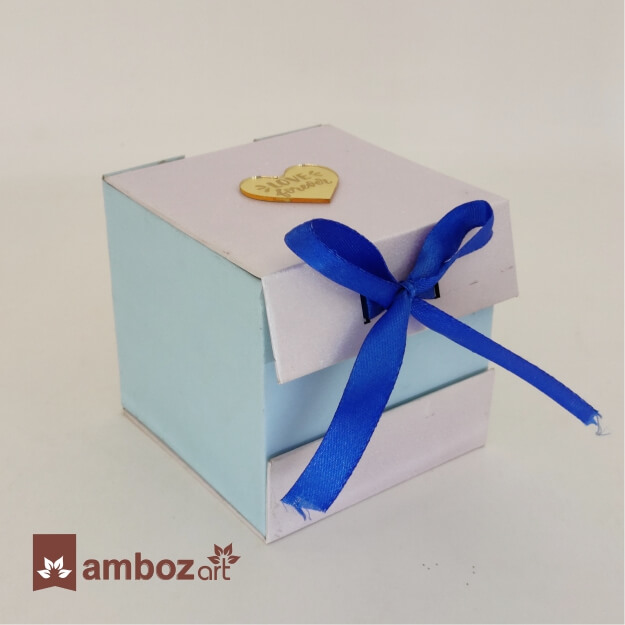 Baby Blue Color Chocolate Box